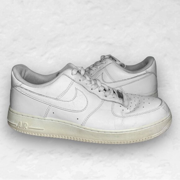 Nike Air Force 1 White Lows (Beaters) - Picture 1 of 8